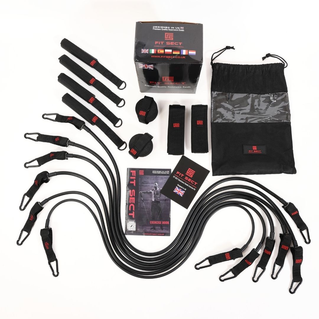 Power Beast Resistance Bands Kit by FIT SECT