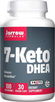 Jarrow 7 Keto DHEA 100 mg 30 Vegetarian Capsules