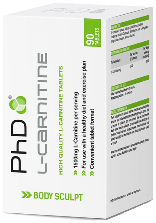 phd l-carnitine 90 tablets L Carnitine Tablet PHD NUTRITION