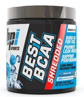 Best BCAA Shredded, Blue Raz - 275g - The fit sect