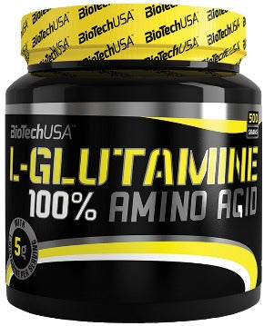 100% L-Glutamine-500g - BioTech USA - The Fit Sect