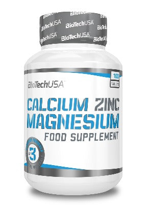 Calcium Zinc Magnesium - 100 tablets - The fit sect