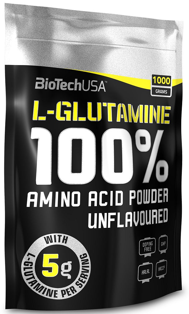 100% L-Glutamine-1000g - BioTech USA - The Fit Sect