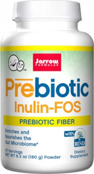 Jarrow Inulin FOS Powder (Vegan, 180g)