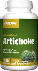 Jarrow Standardised Artichoke Extract (500 mg, 180 Vegetarian Capsules)