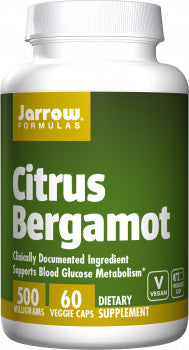 Jarrow Citrus Bergamot (500 mg, 60 Vegan Capsules)