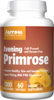 Jarrow Evening Primrose Oil (Cold Pressed, 1300 mg, 60 Softgels)