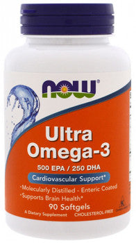 Now Foods Ultra Omega-3 (90 Softgels)