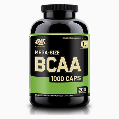 BCAA 1000mg 200 Capsules II 400 Capsules