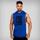 Mens Bodybuilding Hooded Tank Top and Vest